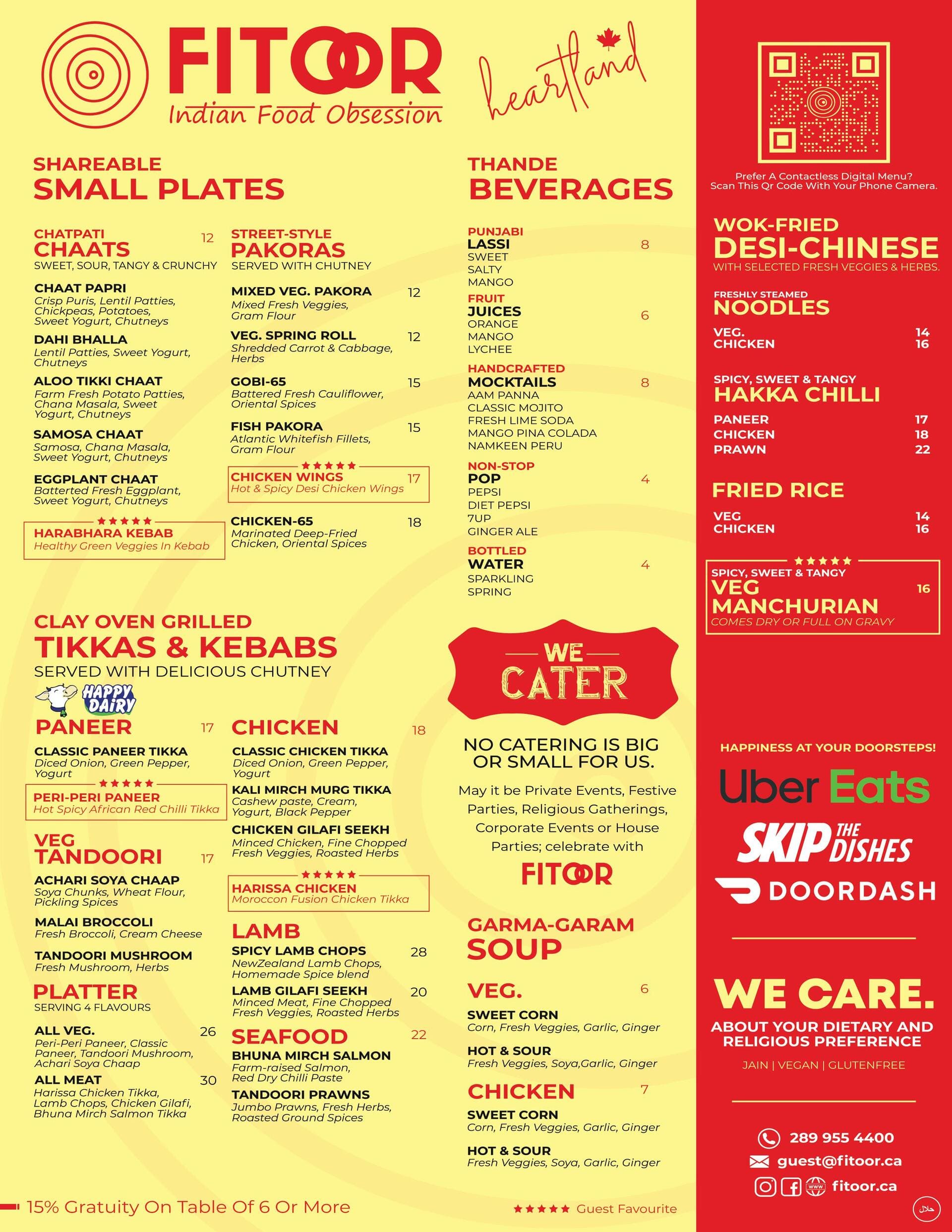 indian food delivery mississauga Menu Page 2